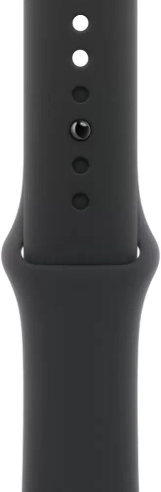 Умные часы Apple Watch Series 11 46 мм (алюминиевый корпус, космический серый/черный, спортивный силиконовый ремешок S/M) — изображение 3