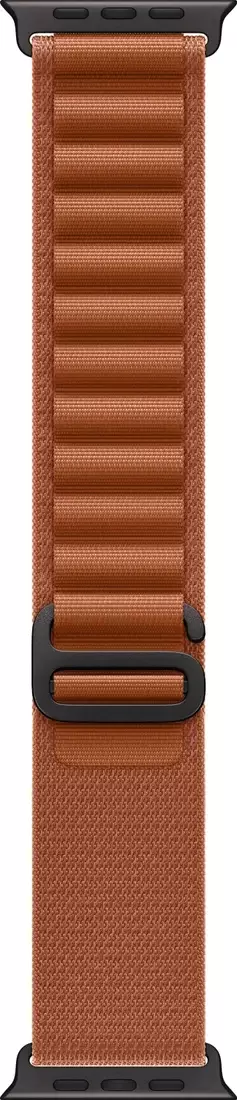 Умные часы Apple Watch Ultra 3 LTE 49 мм (титановый корпус, черный/терракота, текстильный ремешок размера S) — изображение 3