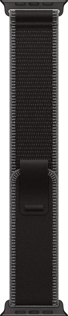 Умные часы Apple Watch Ultra 3 LTE 49 мм (титановый корпус, черный/черный, нейлоновый ремешок размера S/M) — изображение 3