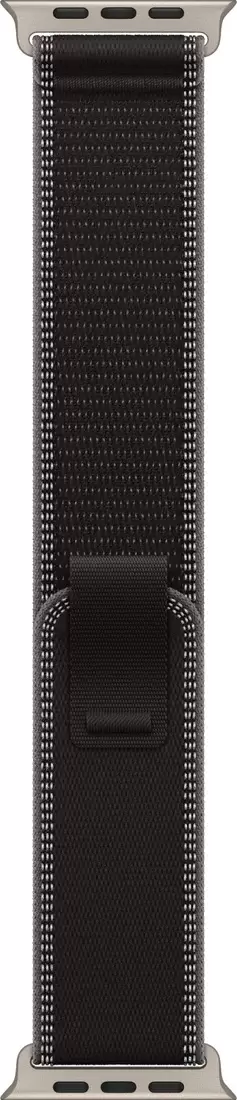 Умные часы Apple Watch Ultra 3 LTE 49 мм (титановый корпус, природный/черный, нейлоновый ремешок размера M/L) — изображение 3