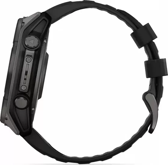 Умные часы Garmin Fenix 8 Solar, Sapphire 47мм (титановый угольно-серый DLC с черным ремешком) — изображение 11