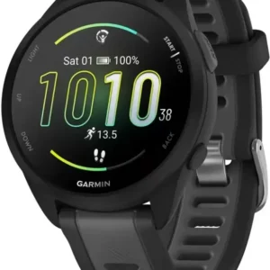 Умные часы Garmin Forerunner 165 (черный/сланцево-серый)