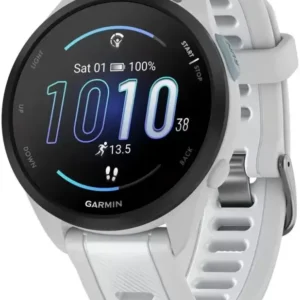 Умные часы Garmin Forerunner 165 (туманно-серый/белый камень)