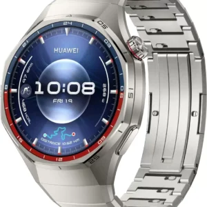 Умные часы Huawei Watch GT 6 Pro 46 мм (серебристый, с серебристым браслетом, международная версия)