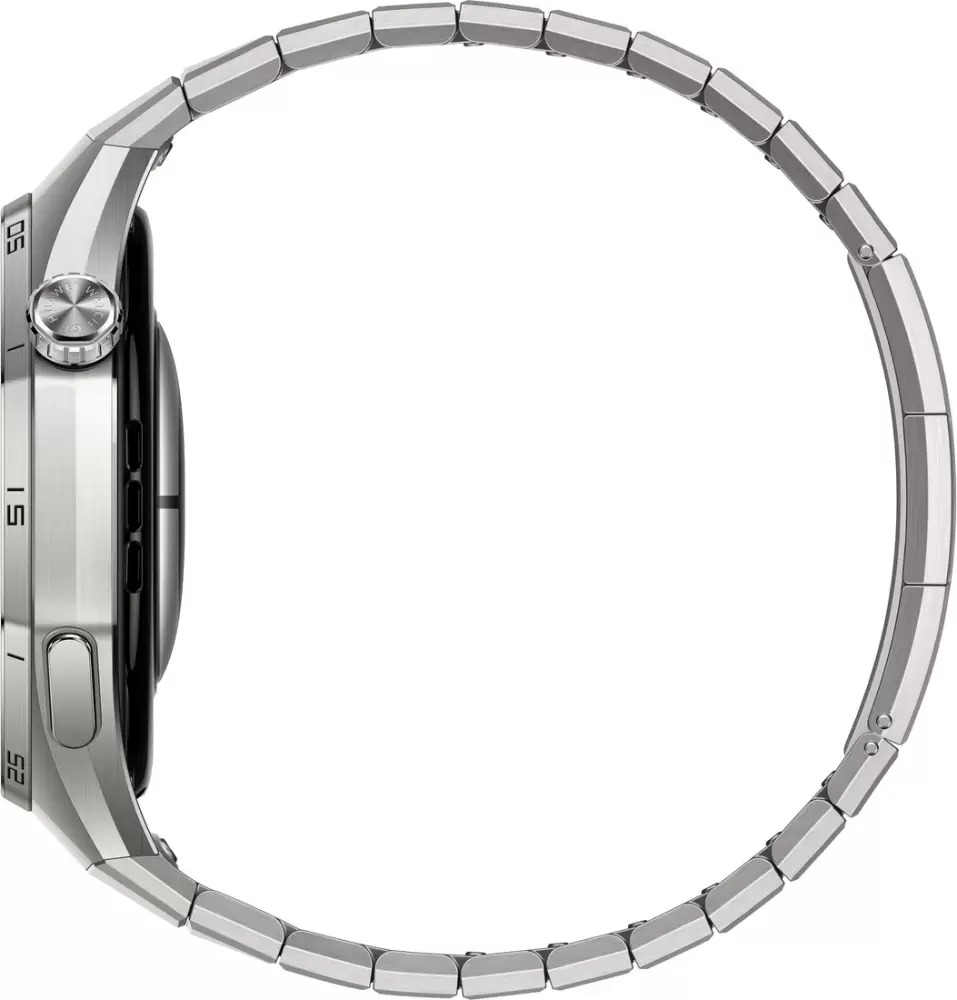 Умные часы Huawei Watch GT 6 Pro 46 мм (серебристый, с серебристым браслетом, международная версия) — изображение 3