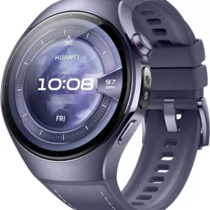 Умные часы Huawei Watch 5 46 мм (фиолетовый, с фиолетовым силиконовым ремешком, международная версия)