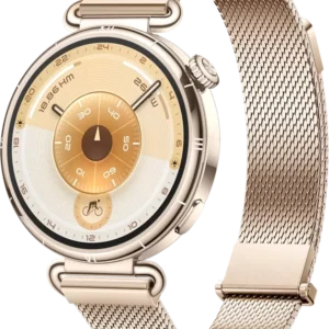 Умные часы Huawei Watch GT 6 41 мм (золотистый, с золотистым миланским браслетом, международная версия)