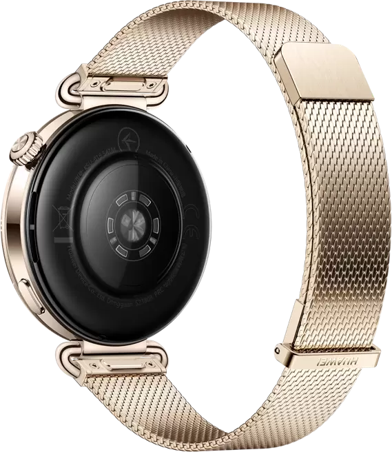 Умные часы Huawei Watch GT 6 41 мм (золотистый, с золотистым миланским браслетом, международная версия) — изображение 6