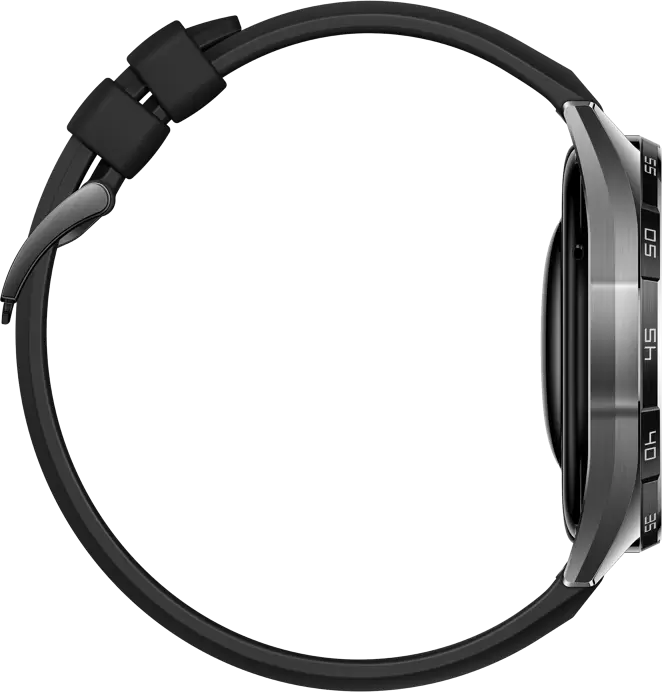 Умные часы Huawei Watch GT 6 46 мм (черный, с черным силиконовым ремешком, международная версия) — изображение 5