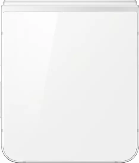 Смартфон Samsung Galaxy Z Flip7 FE SM-F761B 8GB/128GB (белый) — изображение 2
